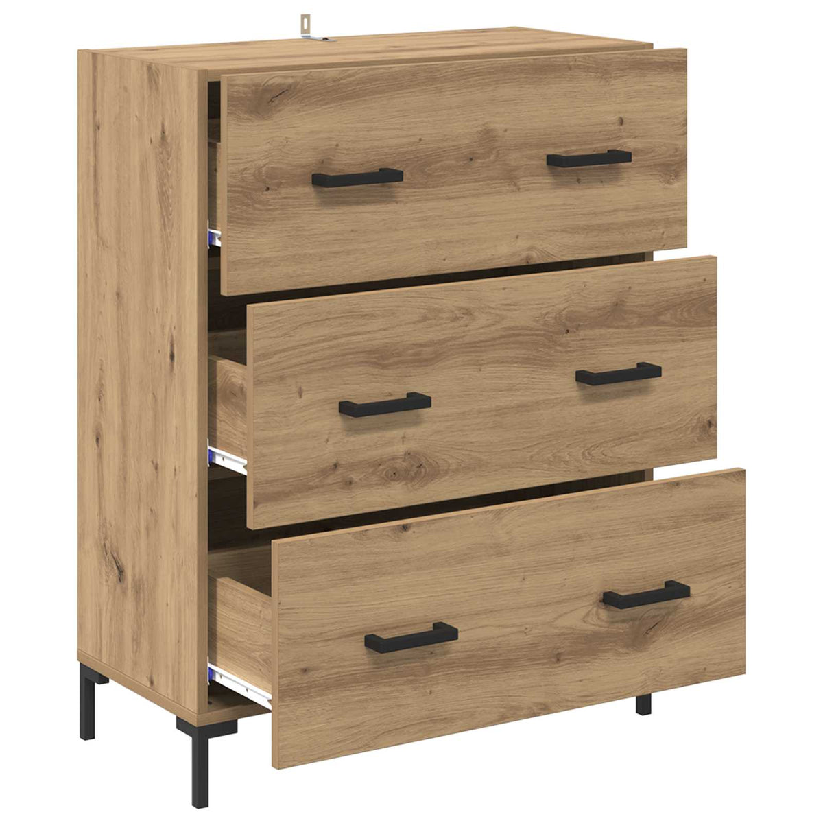 Sideboard Artisan Egetræ 69,5 x 34 x 90 cm