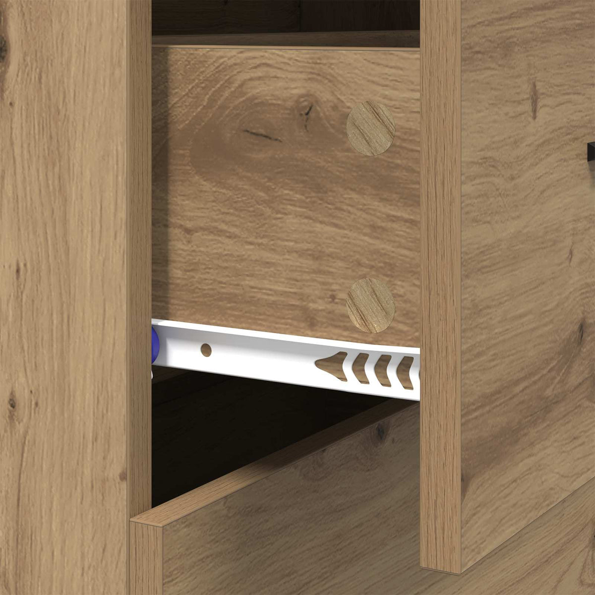 Sideboard Artisan Egetræ 69,5 x 34 x 90 cm