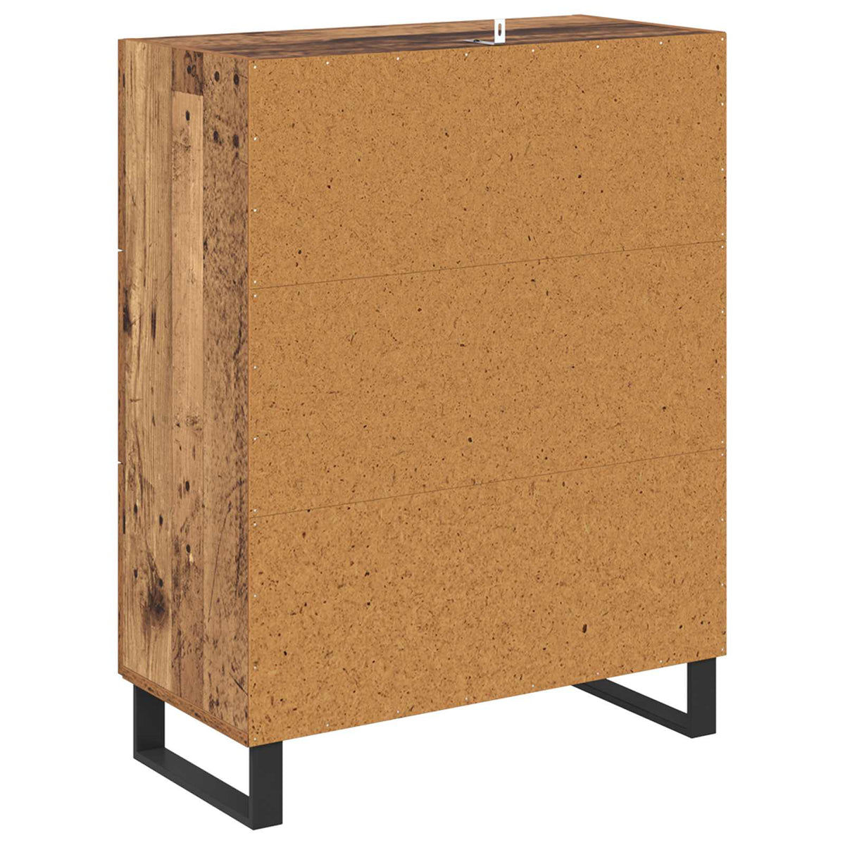 Sideboard Gammelt træ 69,5 x 34 x 90 cm Ingeniørt træ og jern