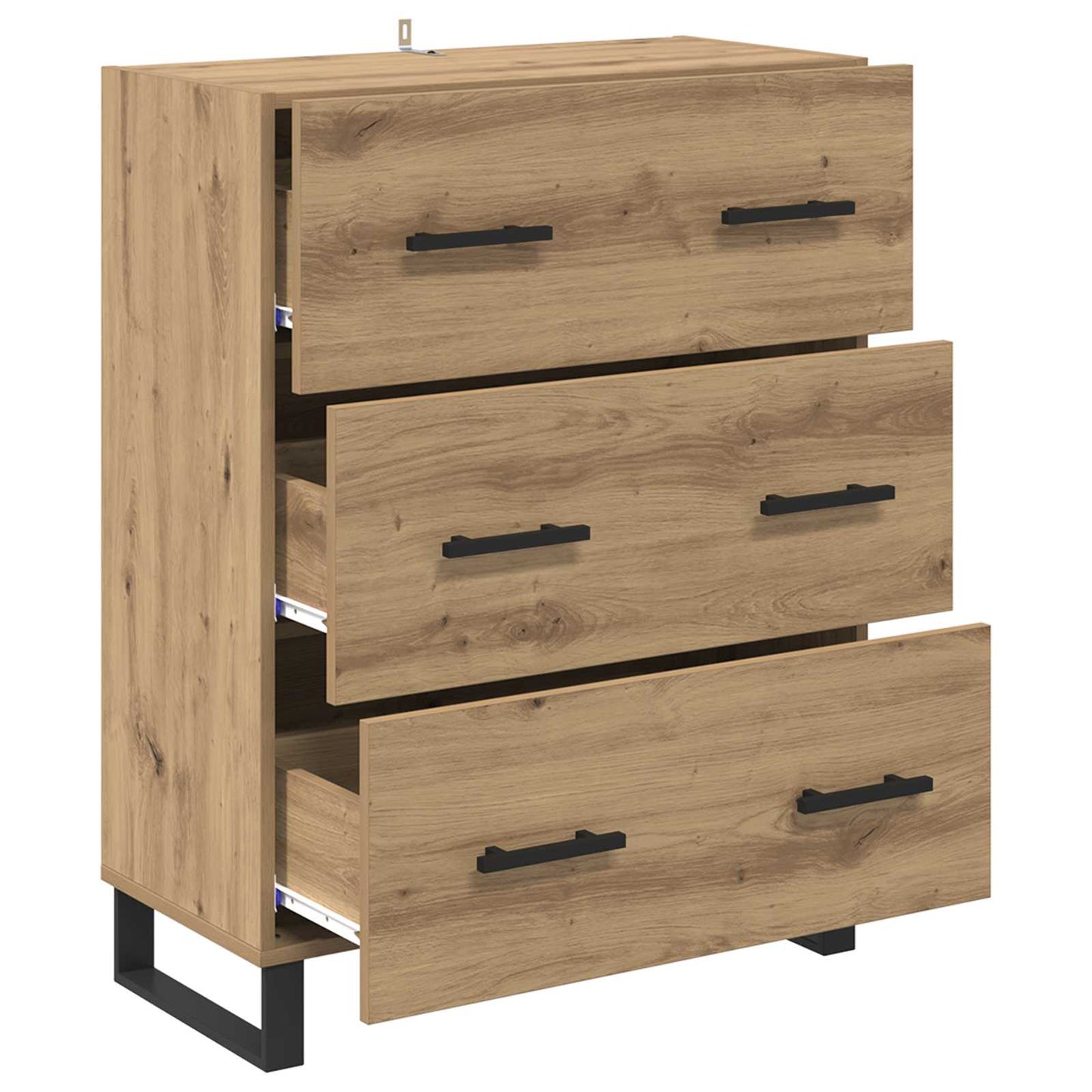 Sideboard Artisan Egetræ 69,5 x 34 x 90 cm