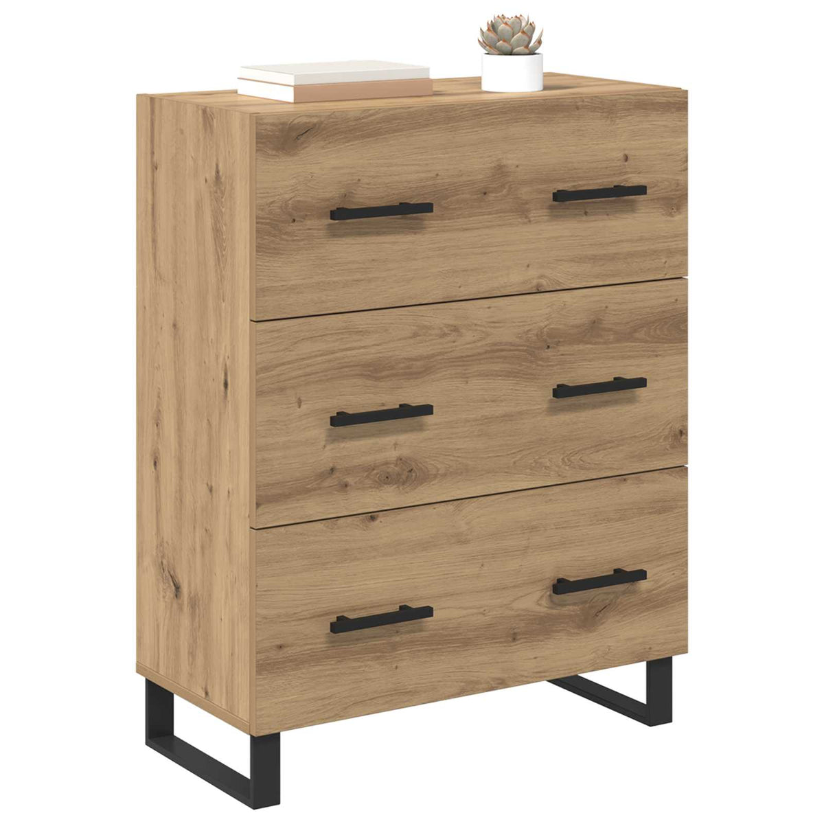Sideboard Artisan Egetræ 69,5 x 34 x 90 cm