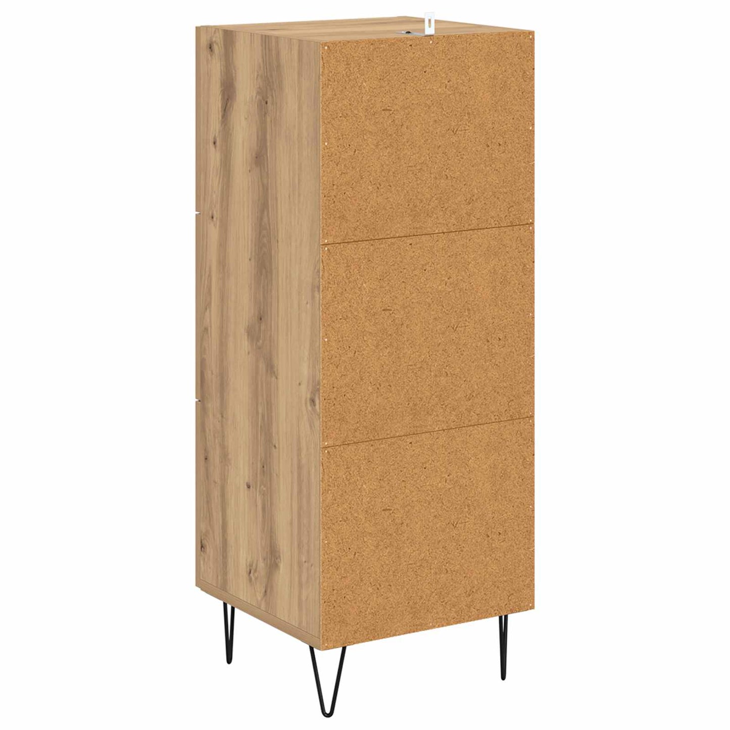 Sideboard artisan eg 34 x 34,5 x 90 cm Konstrueret træ