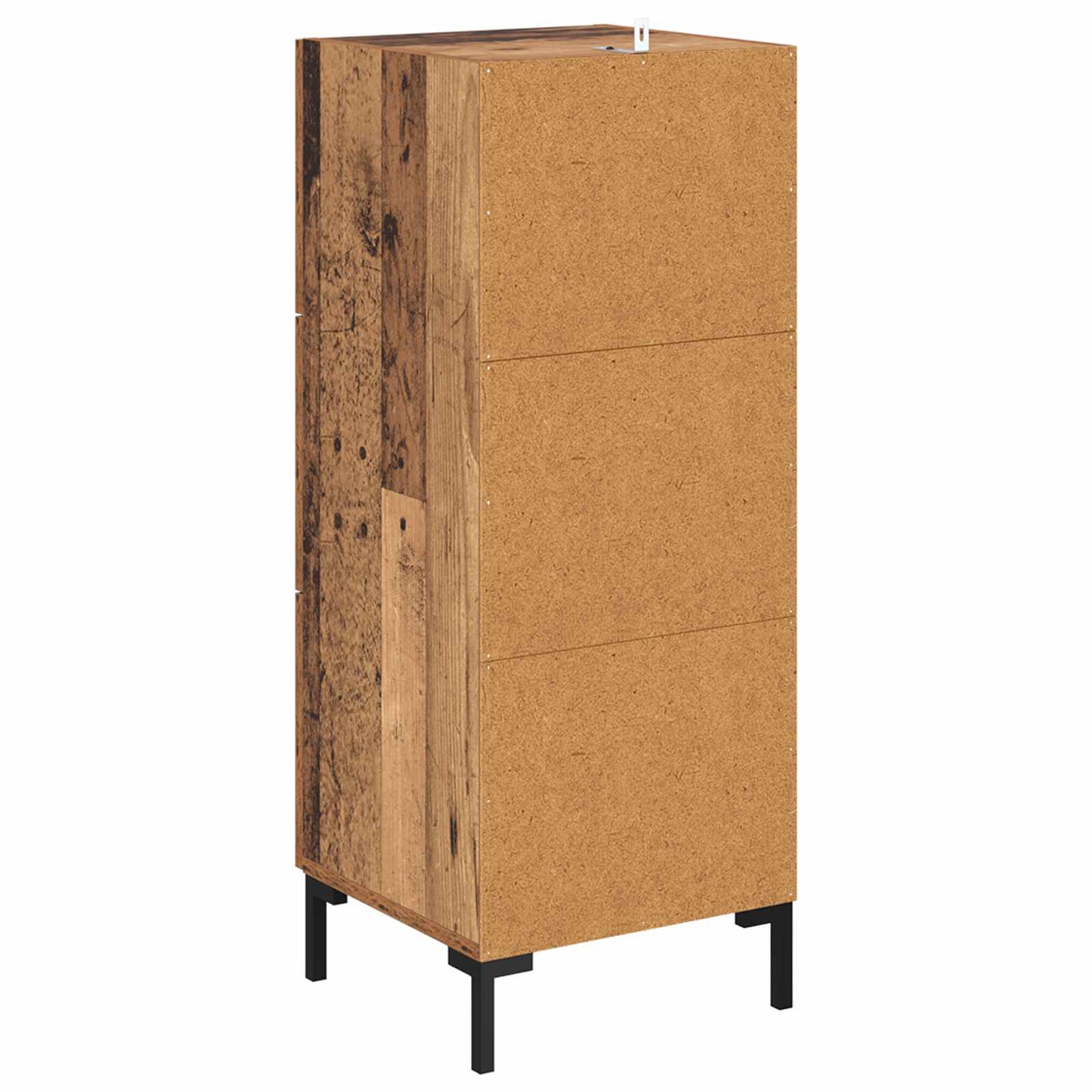Sideboard Gammelt træ 34,5 x 34 x 90 cm Konstrueret træ