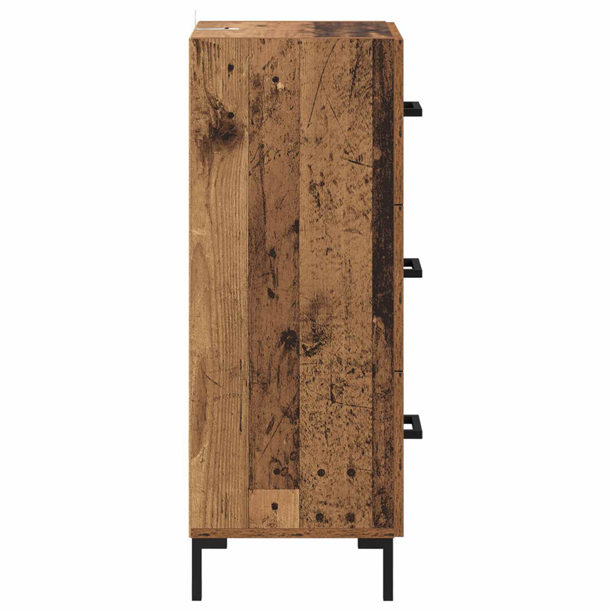 Sideboard Gammelt træ 34,5 x 34 x 90 cm Konstrueret træ