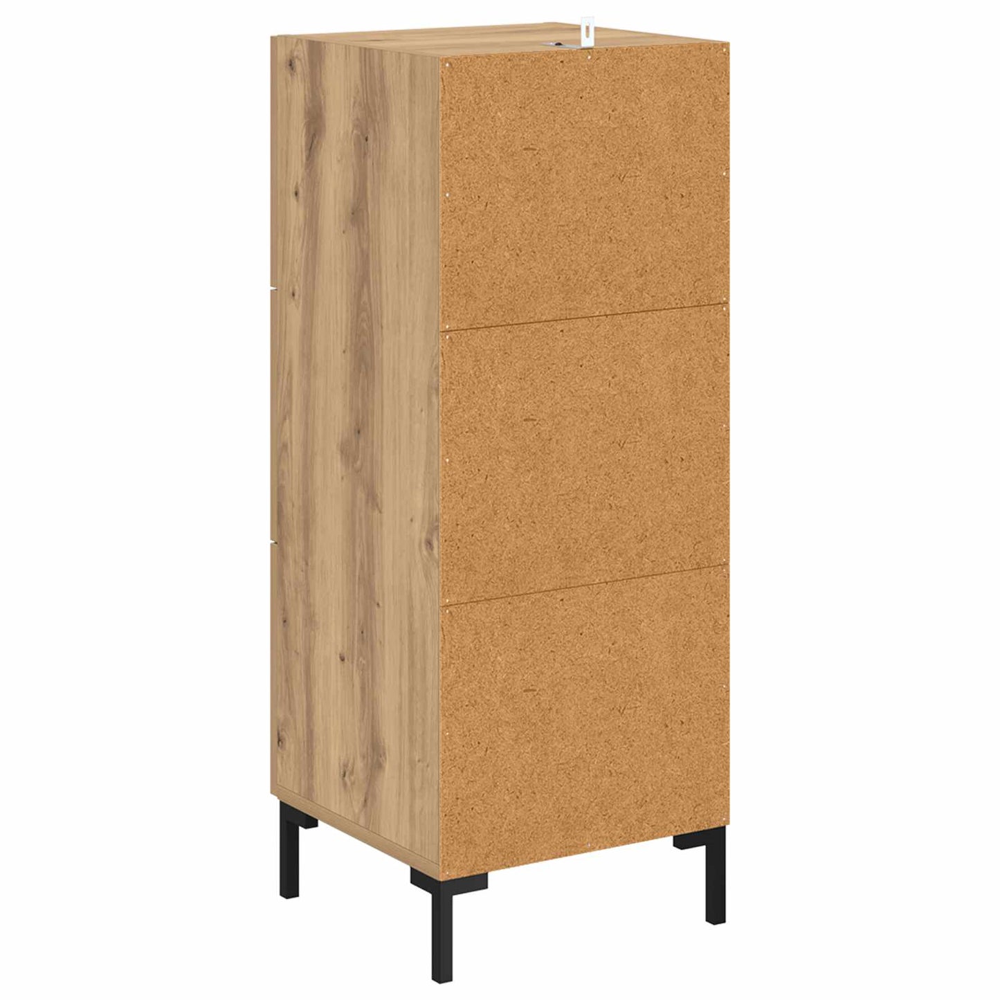 Sideboard Artisan Egetræ 34,5 x 34 x 90 cm Konstrueret træ