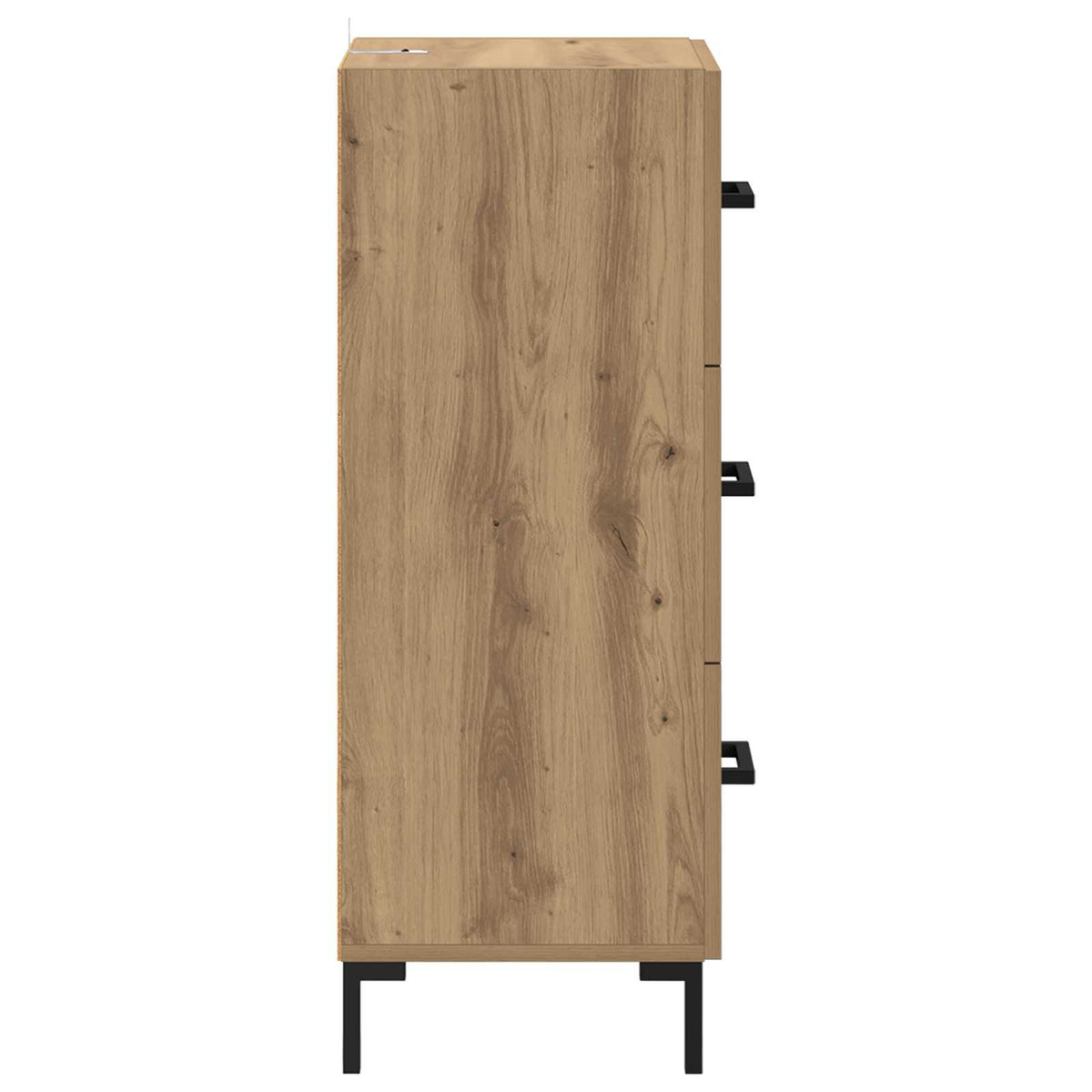 Sideboard Artisan Egetræ 34,5 x 34 x 90 cm Konstrueret træ
