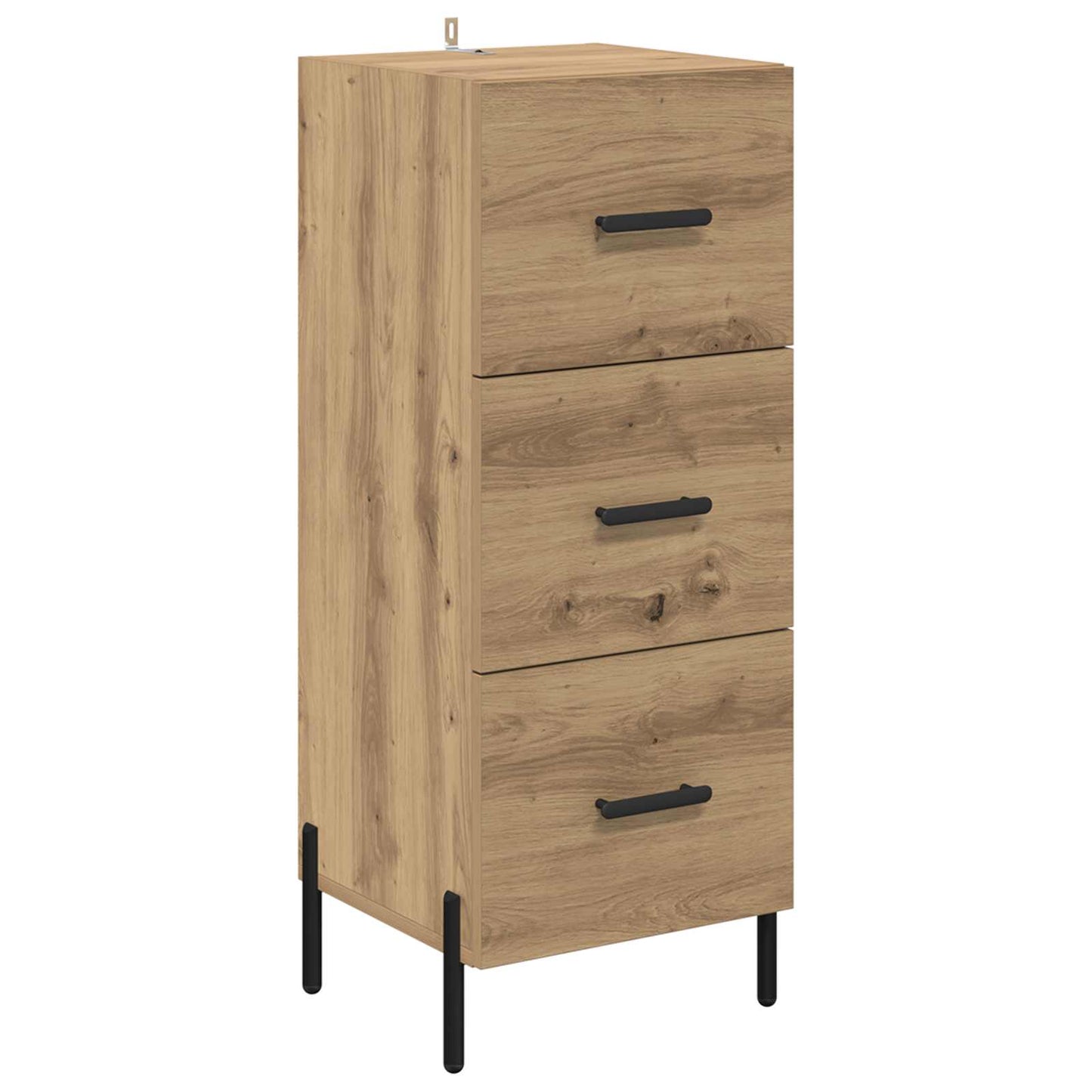 Sideboard artisan eg 34 x 34.5 x 90 cm Konstrueret træ