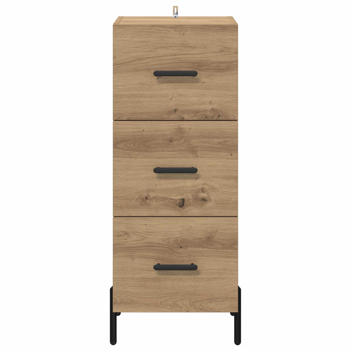 Sideboard artisan eg 34 x 34.5 x 90 cm Konstrueret træ