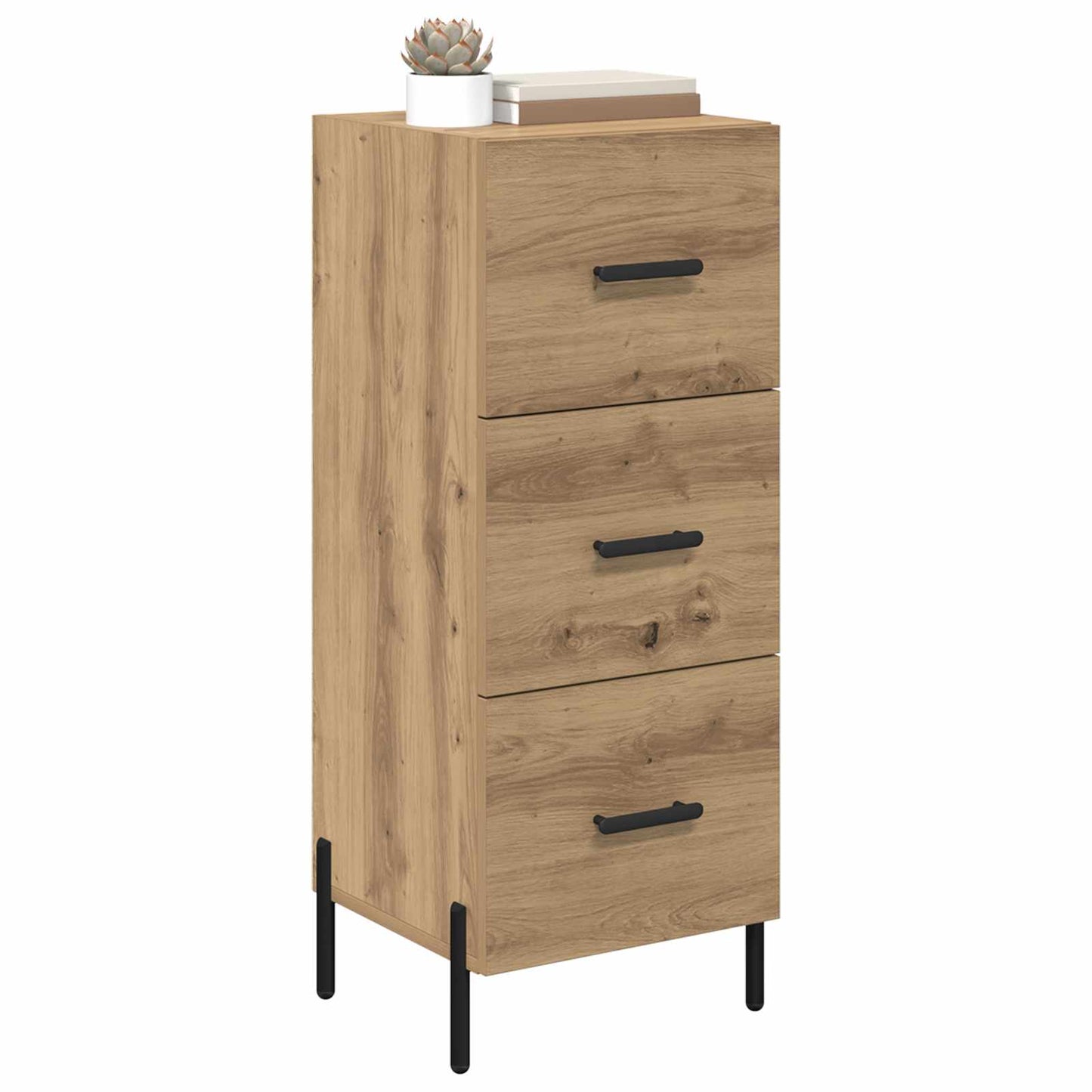 Sideboard artisan eg 34 x 34.5 x 90 cm Konstrueret træ