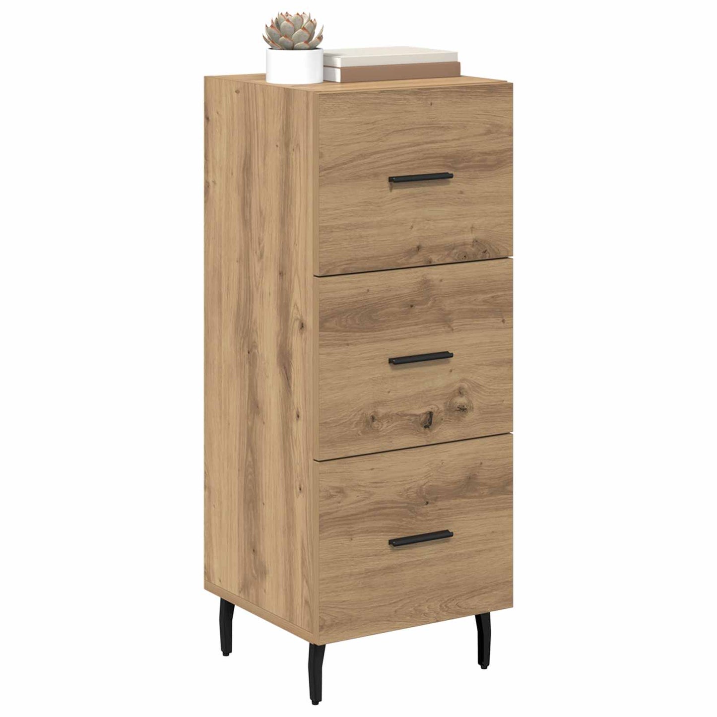 Sideboard artisan eg 34 x 34.5 x 90 cm Konstrueret træ