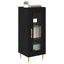 Sideboard Sort eg 34 x 34.5 x 90 cm Konstrueret træ