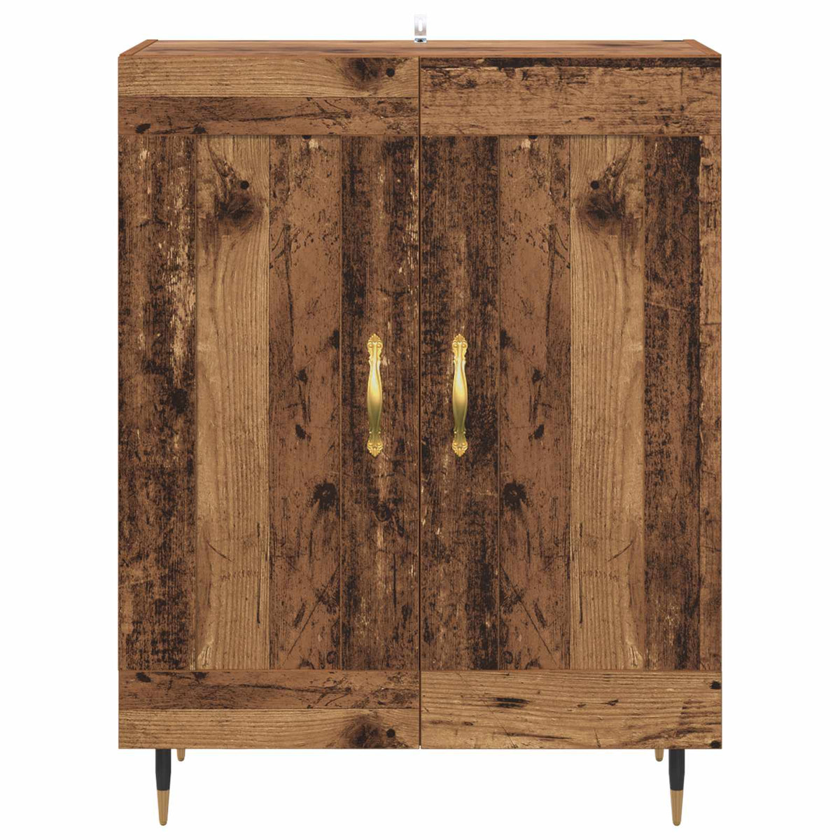 Sideboard Gammelt træ 69,5 x 34 x 90 cm Konstrueret træ