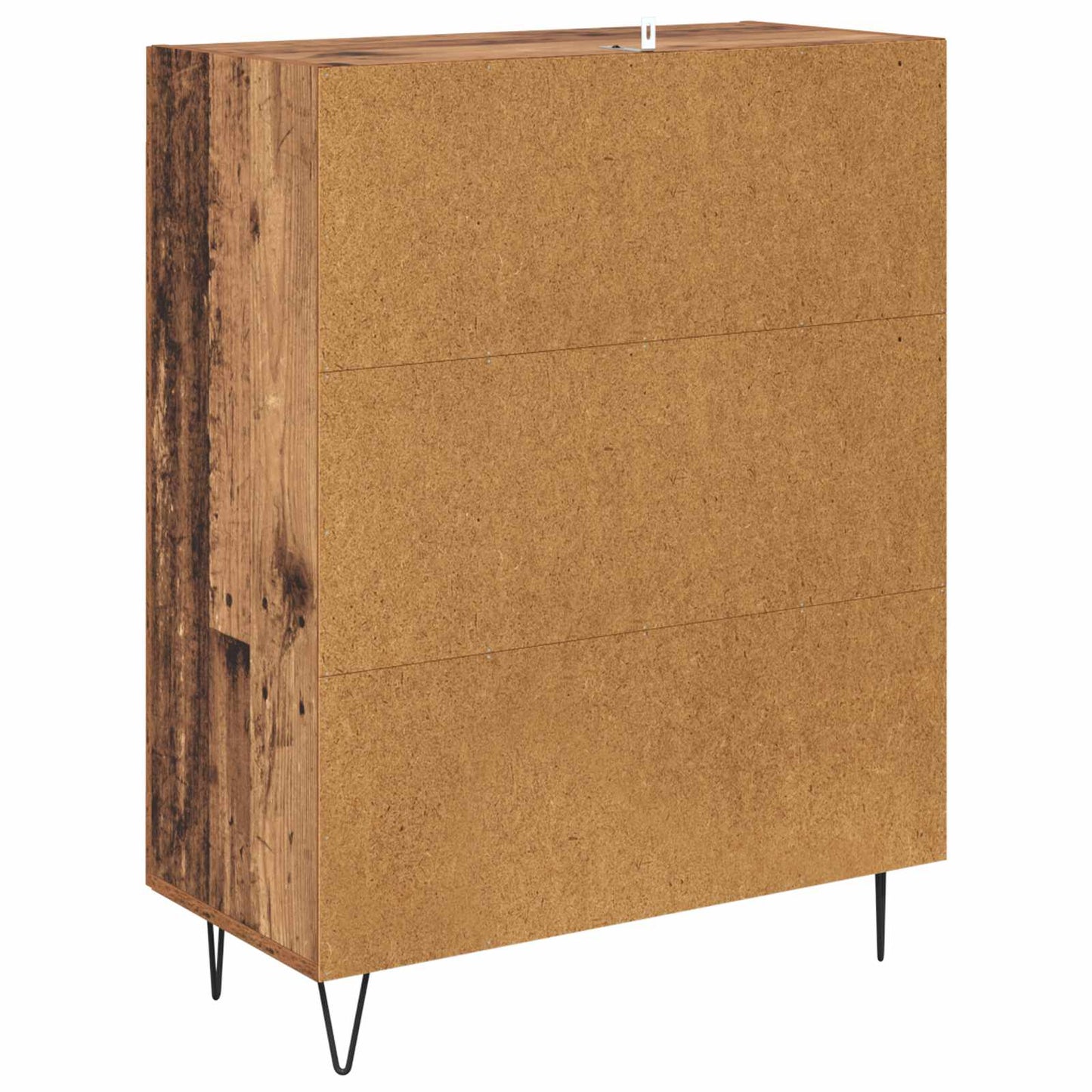 Sideboard Gammelt træ 69,5 x 34 x 90 cm Ingeniørt træ og jern