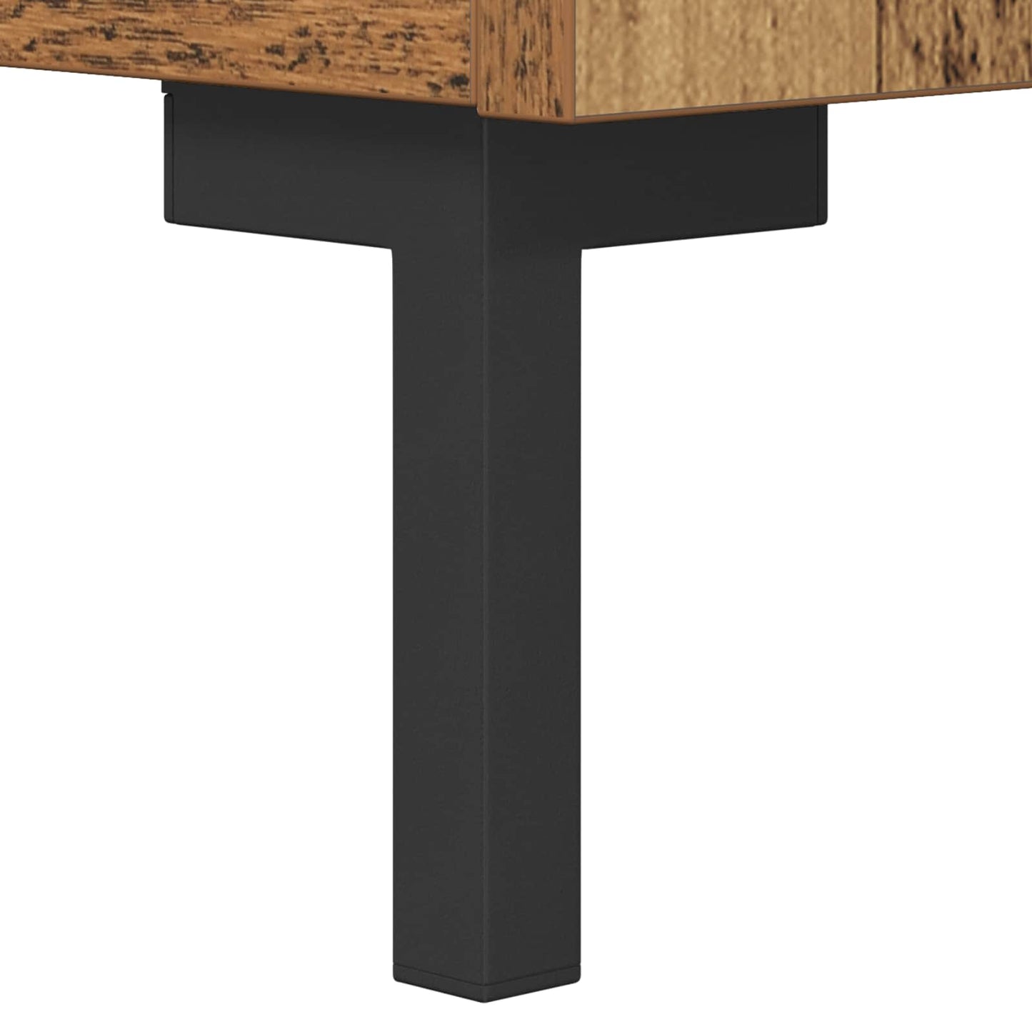 Sideboard Gammelt træ 69,5 x 34 x 90 cm Ingeniørt træ og jern