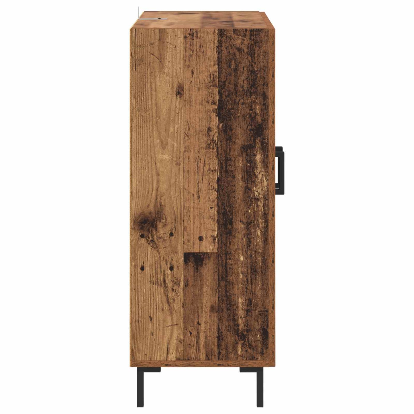 Sideboard Gammelt træ 69,5 x 34 x 90 cm Ingeniørt træ og jern