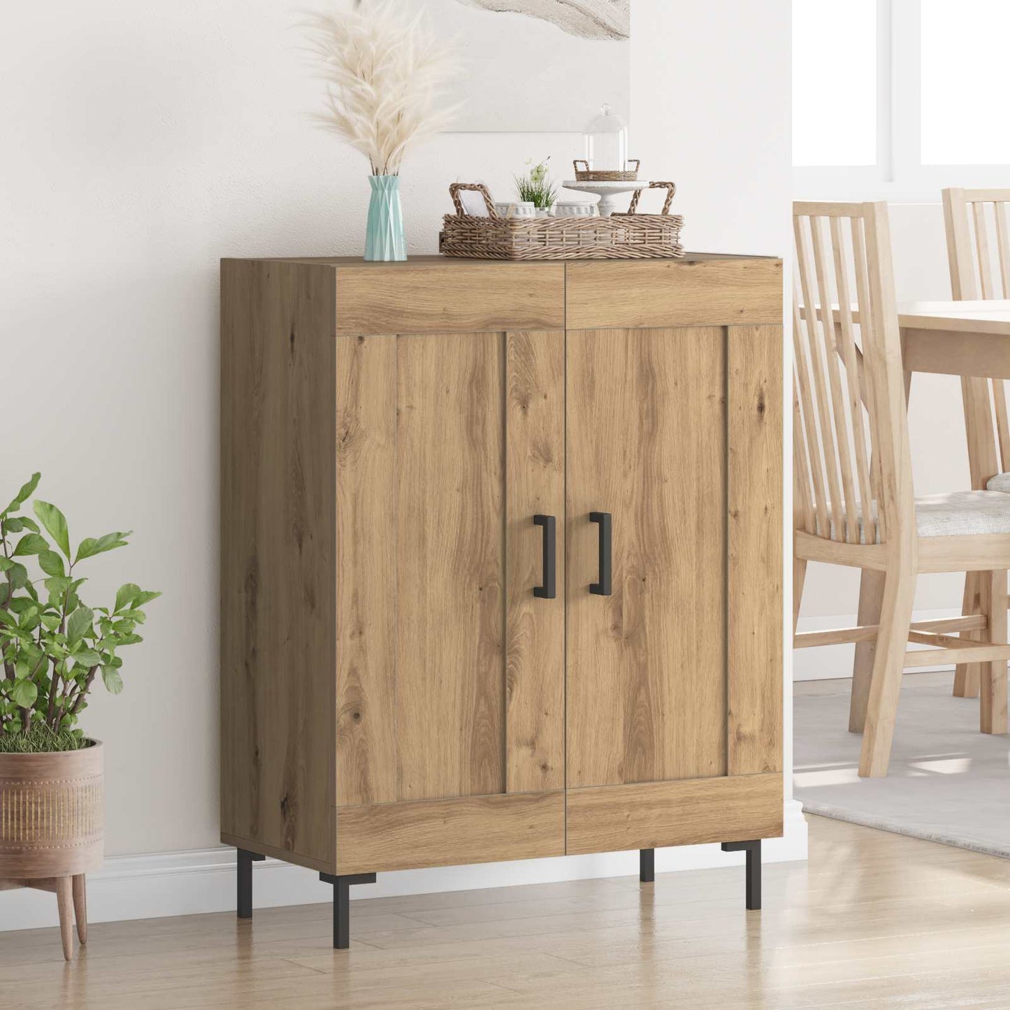 Sideboard Artisan Egetræ 69,5 x 34 x 90 cm