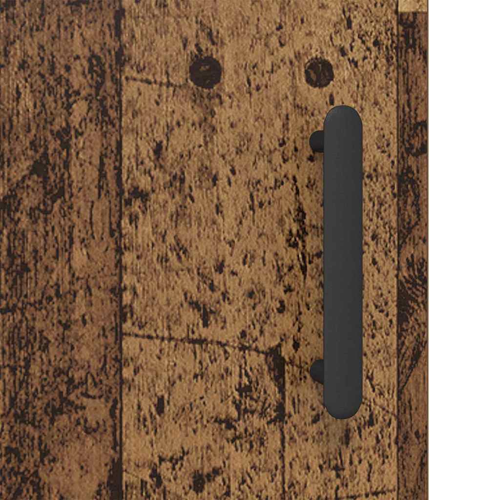 Sideboard Gammelt træ 69,5 x 34 x 90 cm Ingeniørt træ og jern