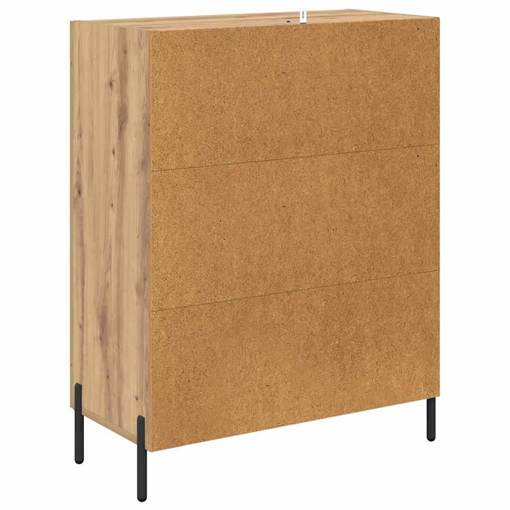 Sideboard Artisan Egetræ 69,5 x 34 x 90 cm