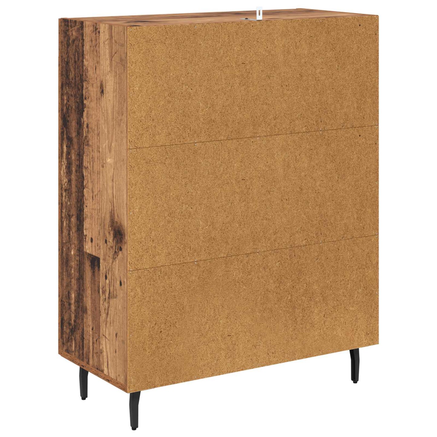 Sideboard Gammelt træ 69,5 x 34 x 90 cm Ingeniørt træ og jern