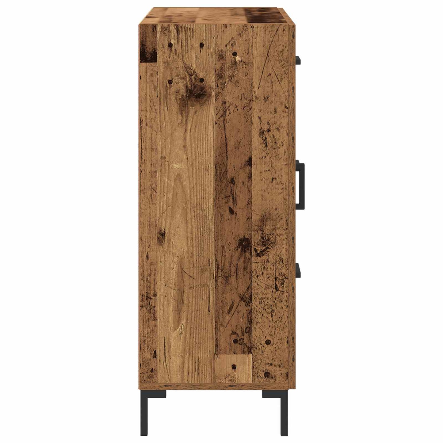 Sideboard Gammelt træ 69.5 x 34 x 90 cm Konstrueret træ