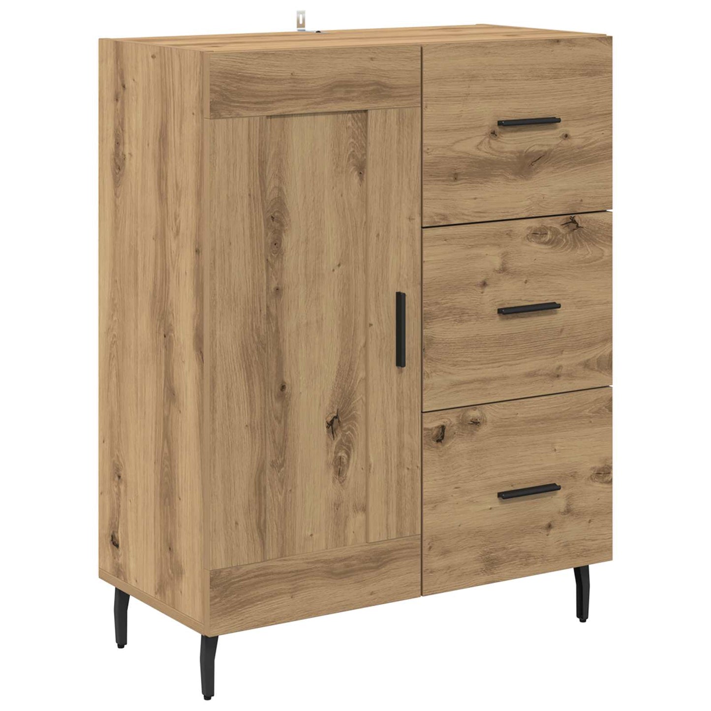 Sideboard Artisan Egetræ 69,5 x 34 x 90 cm