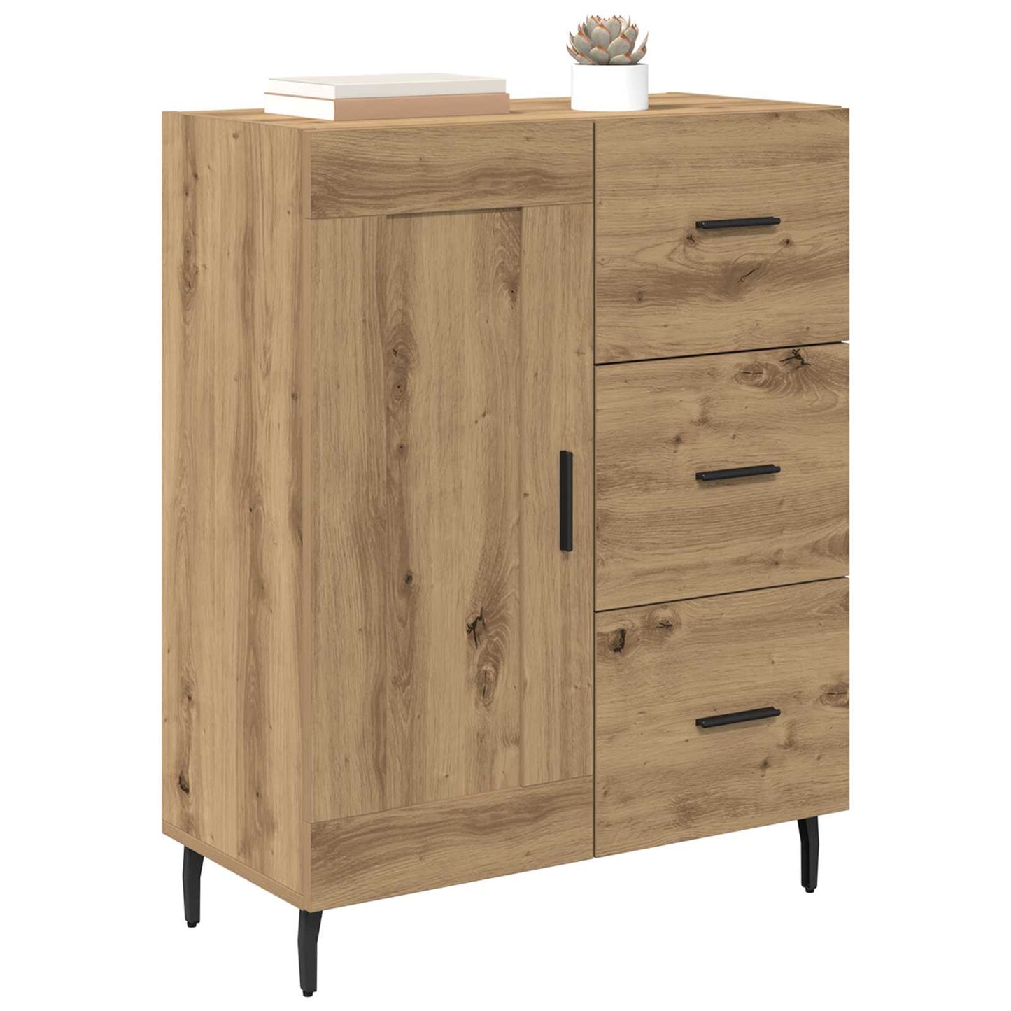 Sideboard Artisan Egetræ 69,5 x 34 x 90 cm