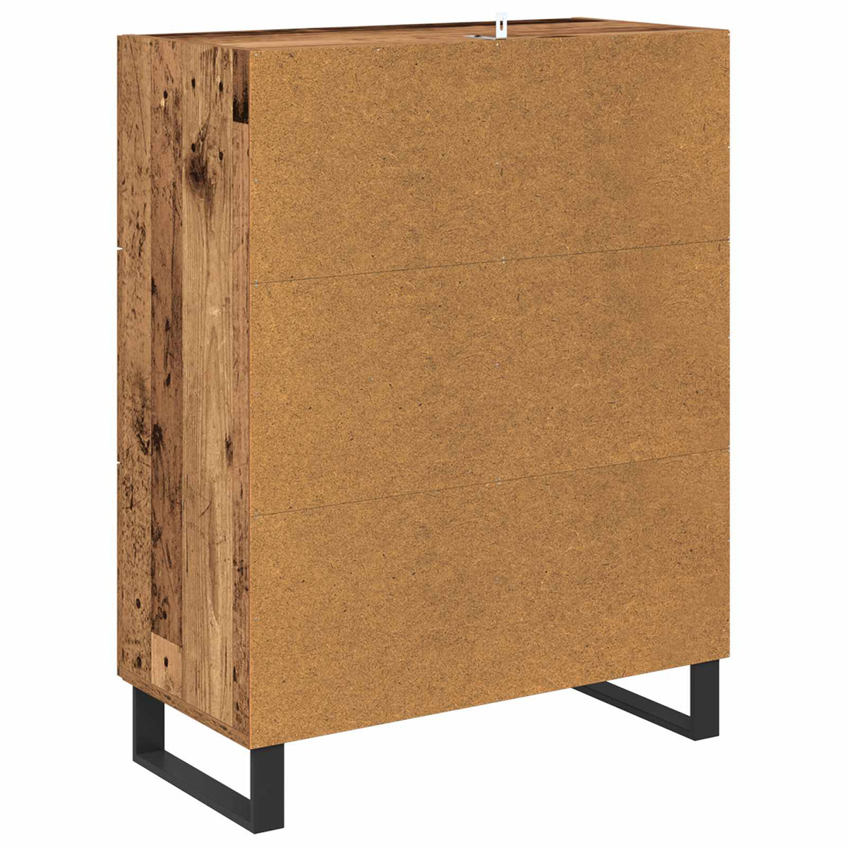 Sideboard Gammelt træ 69,5 x 34 x 90 cm Ingeniørt træ og jern