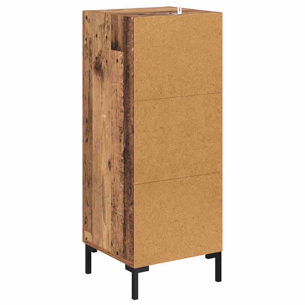 Sideboard Olden Gammelt træ 34,5 x 34 x 90 cm