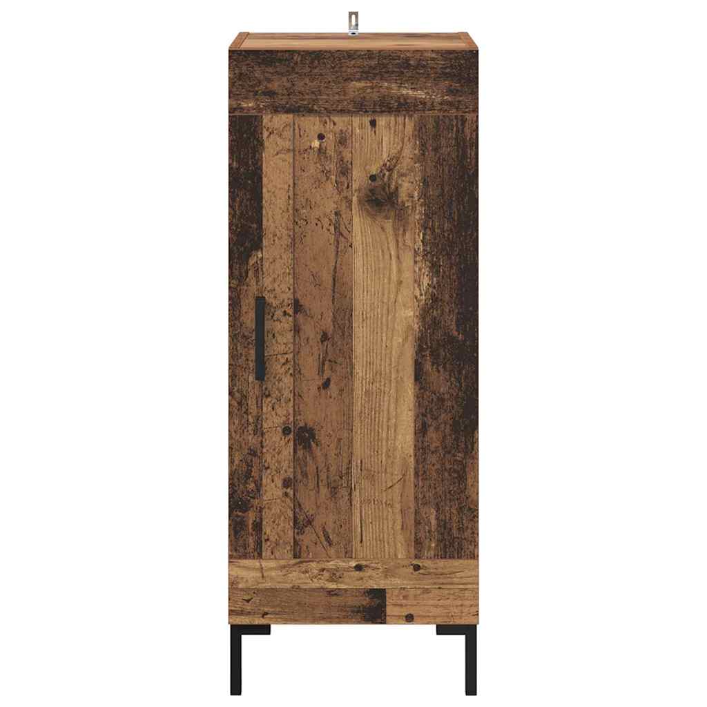 Sideboard Olden Gammelt træ 34,5 x 34 x 90 cm