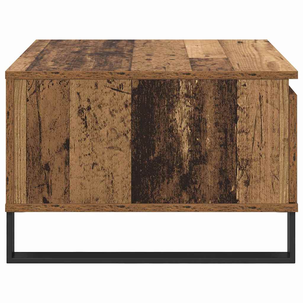 Sofabord Gammelt træ 55 x 55 x 36,5 cm Konstrueret træ