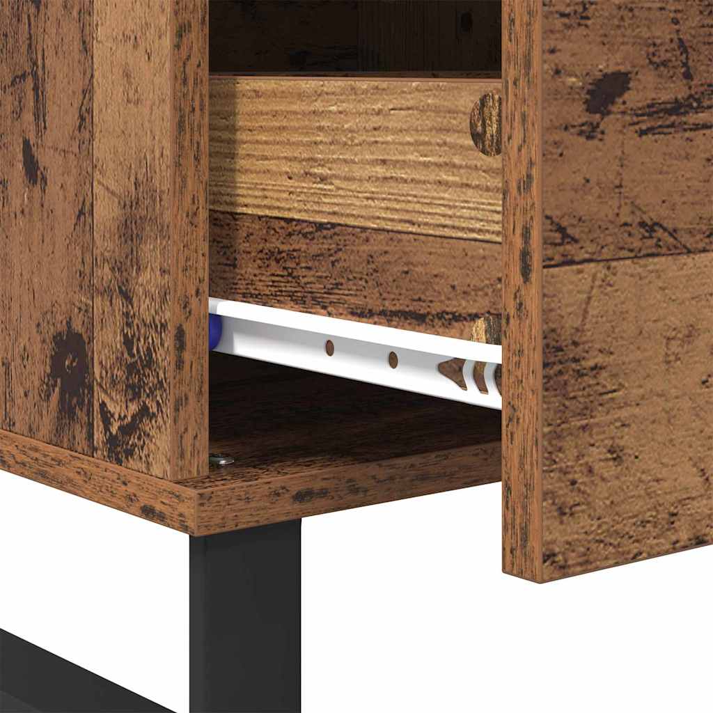 Sofabord Gammelt træ 90 x 50 x 36,5 cm Konstrueret træ
