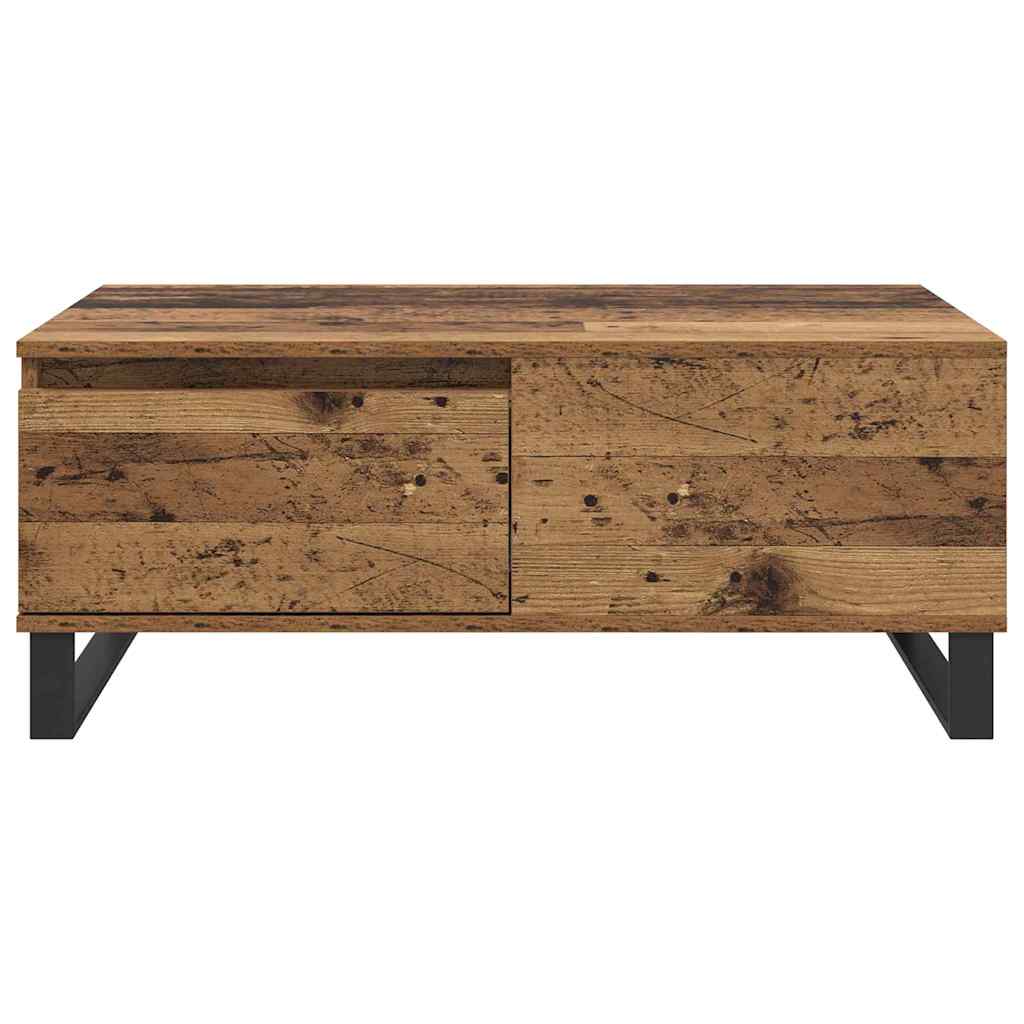 Sofabord Gammelt træ 90 x 50 x 36,5 cm Konstrueret træ