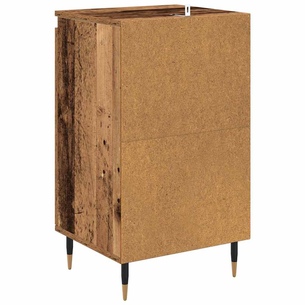 Sideboard 2 stk. Gammelt træ 40 x 35 x 70 cm