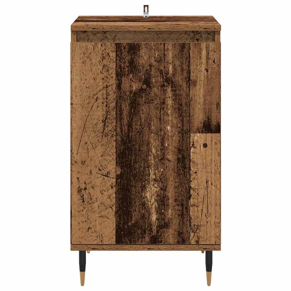 Sideboard 2 stk. Gammelt træ 40 x 35 x 70 cm