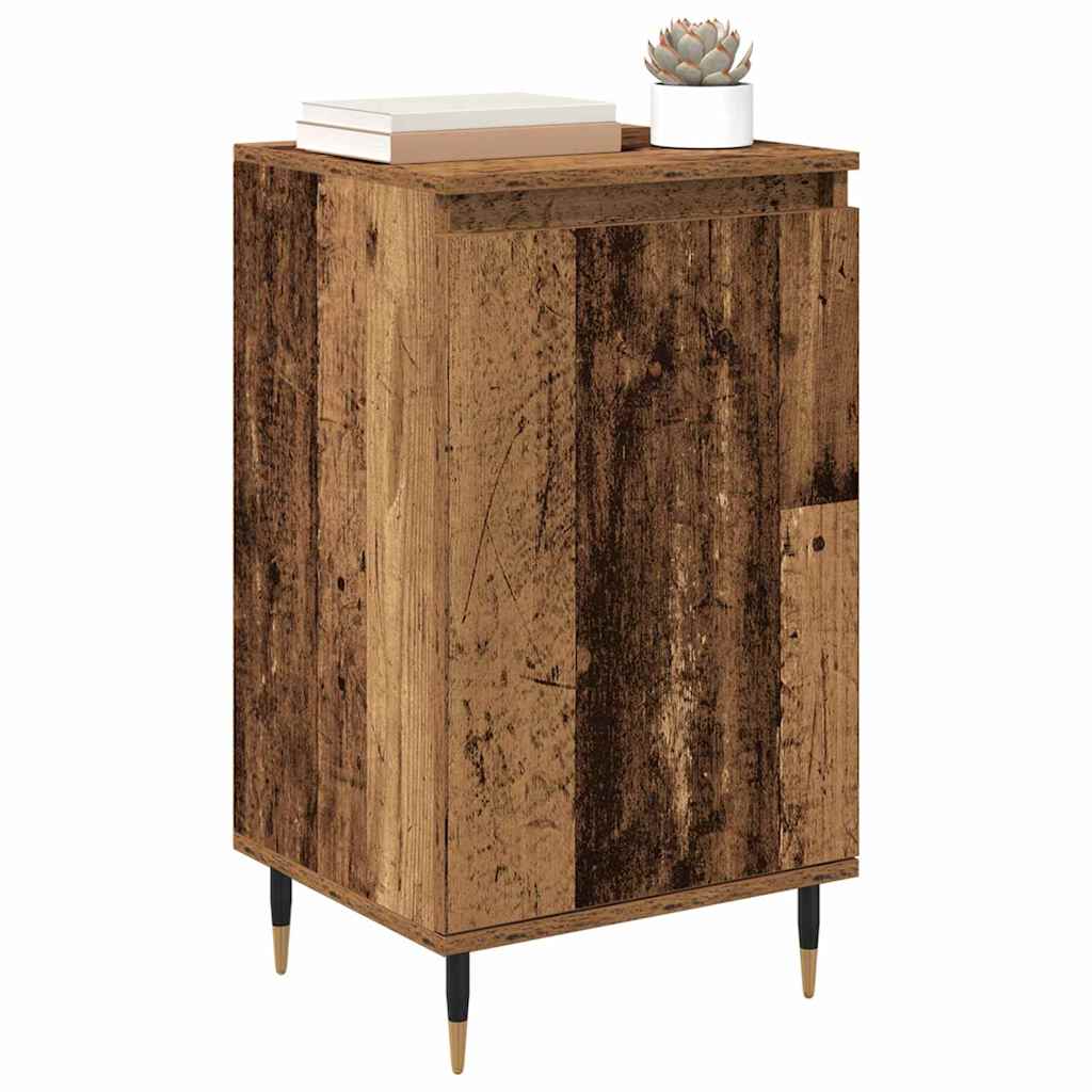 Sideboard 2 stk. Gammelt træ 40 x 35 x 70 cm