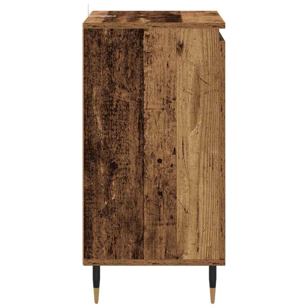 Sideboard 2 stk. Gammelt træ 40 x 35 x 70 cm
