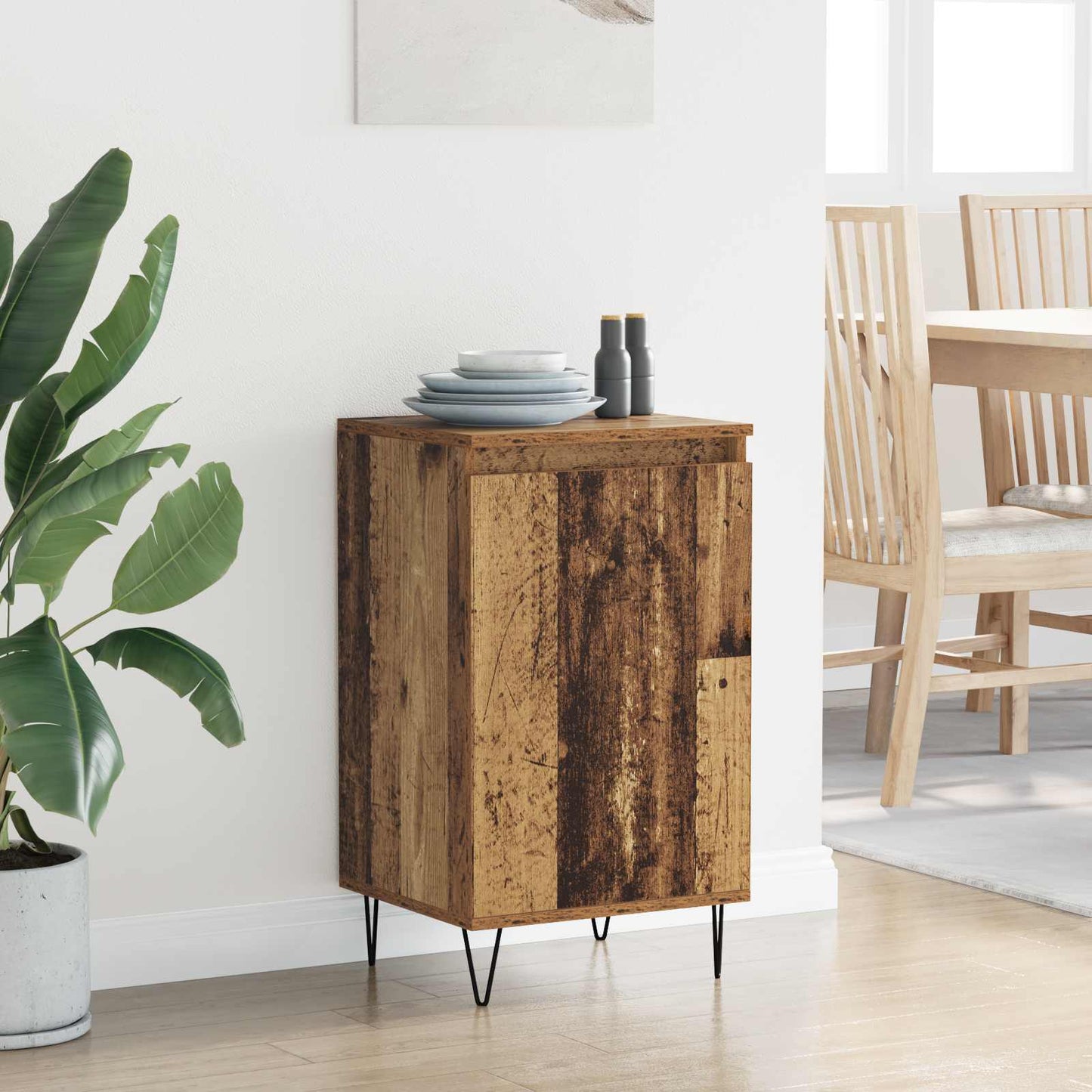 Sideboard Gammelt træ 40 x 35 x 70 cm Konstrueret træ