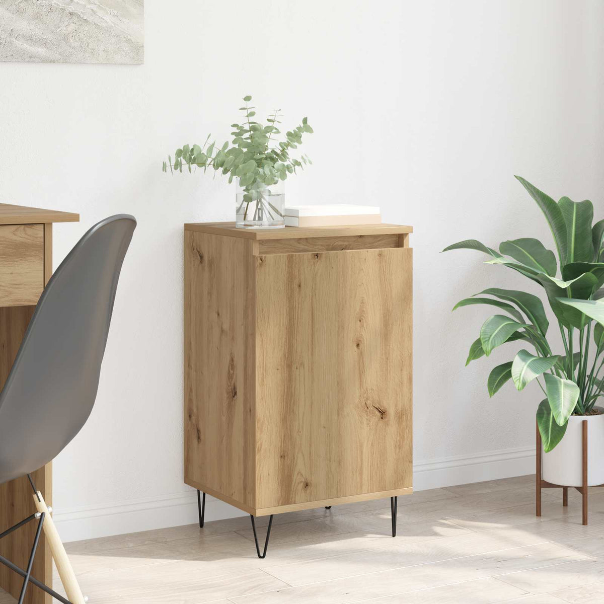 Sideboard Artisan Egetræ 40 x 35 x 70 cm Konstrueret træ
