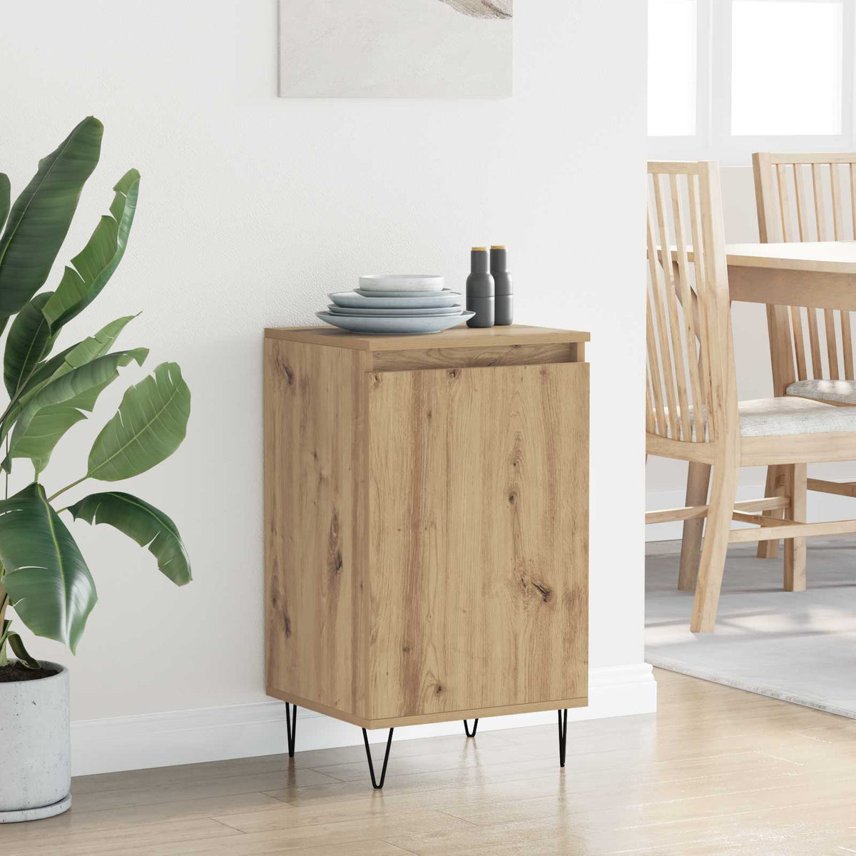 Sideboard Artisan Egetræ 40 x 35 x 70 cm Konstrueret træ