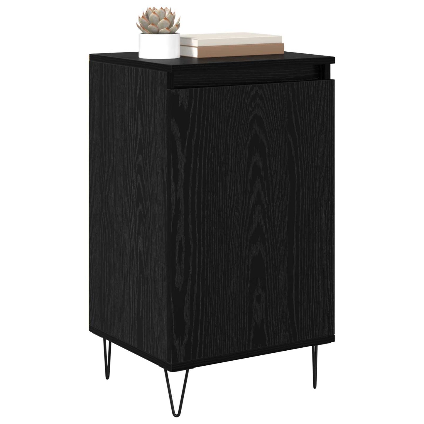 Sideboard Sort eg 40 x 35 x 70 cm Konstrueret træ