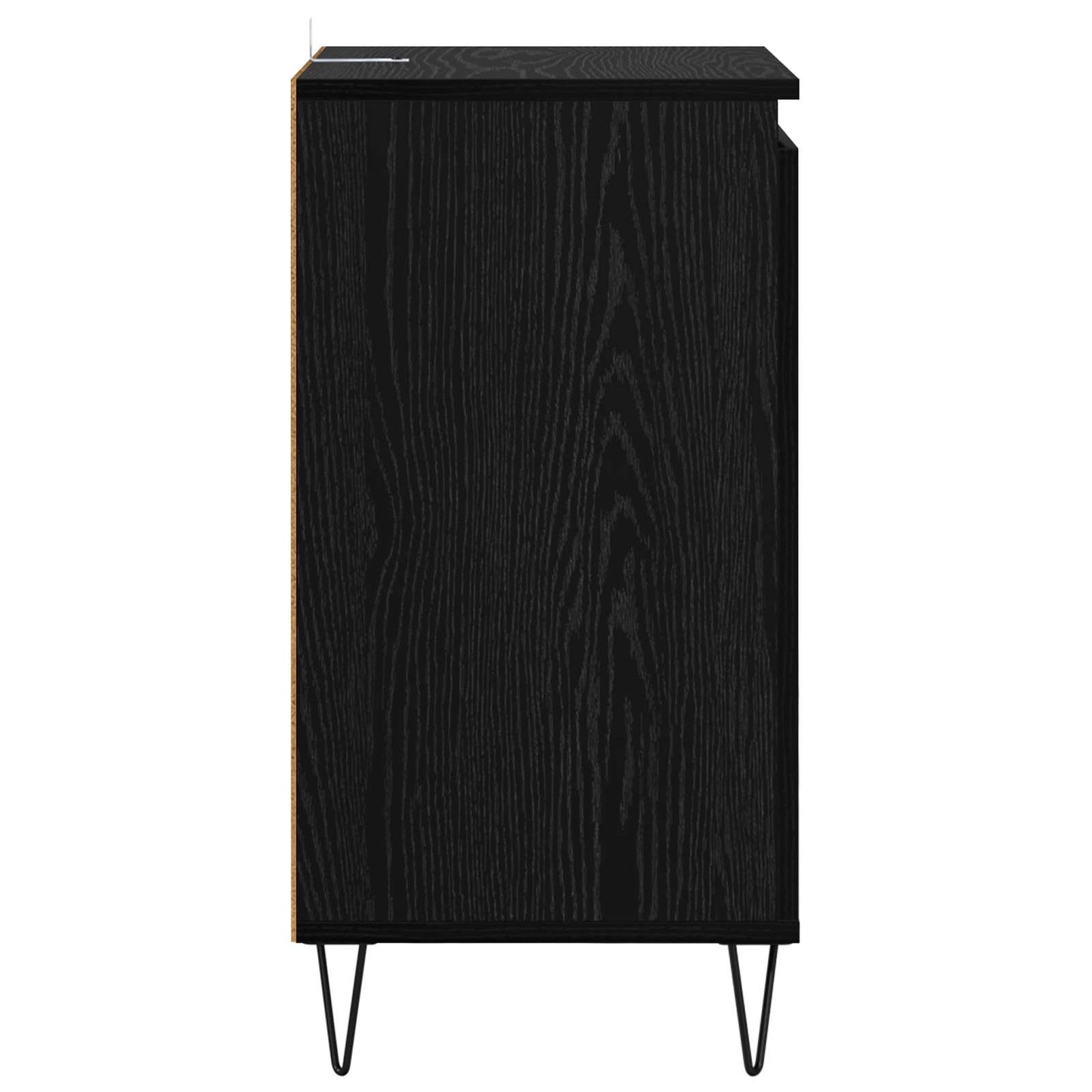 Sideboard Sort eg 40 x 35 x 70 cm Konstrueret træ