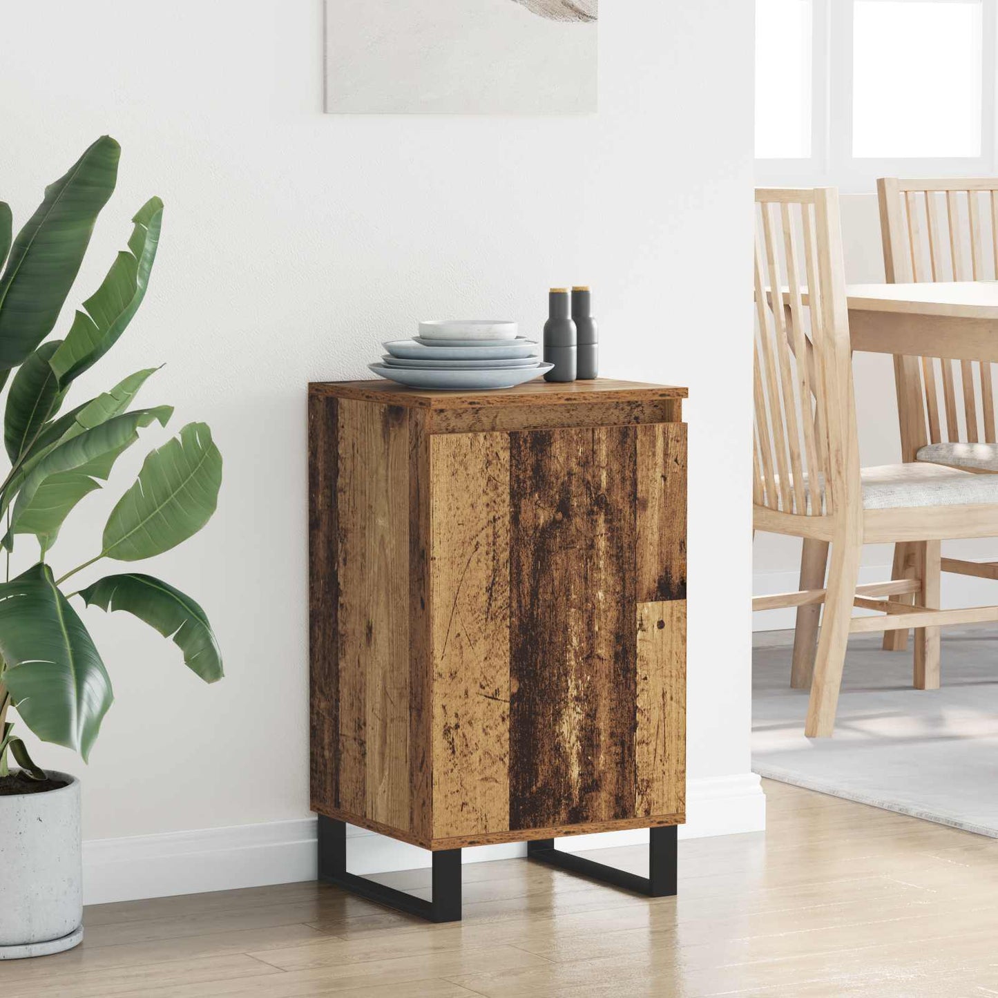 Sideboard Gammelt træ 40 x 35 x 70 cm Konstrueret træ