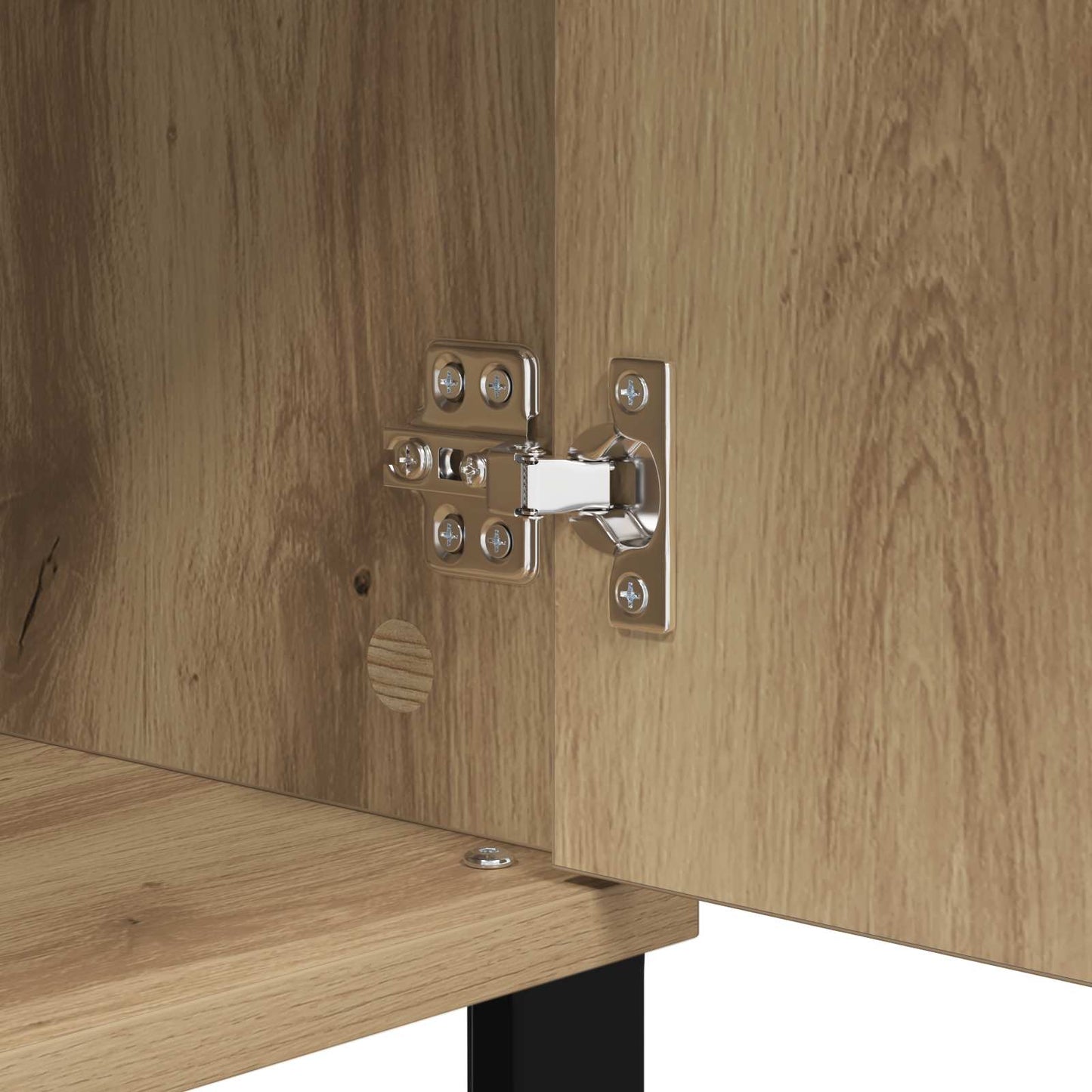 Sideboard Artisan Egetræ 40 x 35 x 70 cm Konstrueret træ
