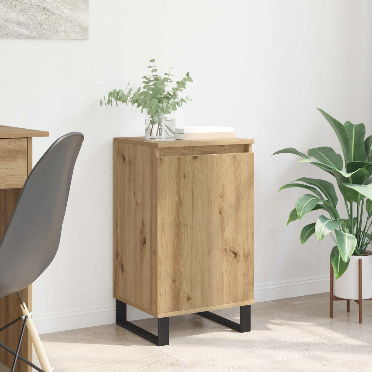 Sideboard Artisan Egetræ 40 x 35 x 70 cm Konstrueret træ