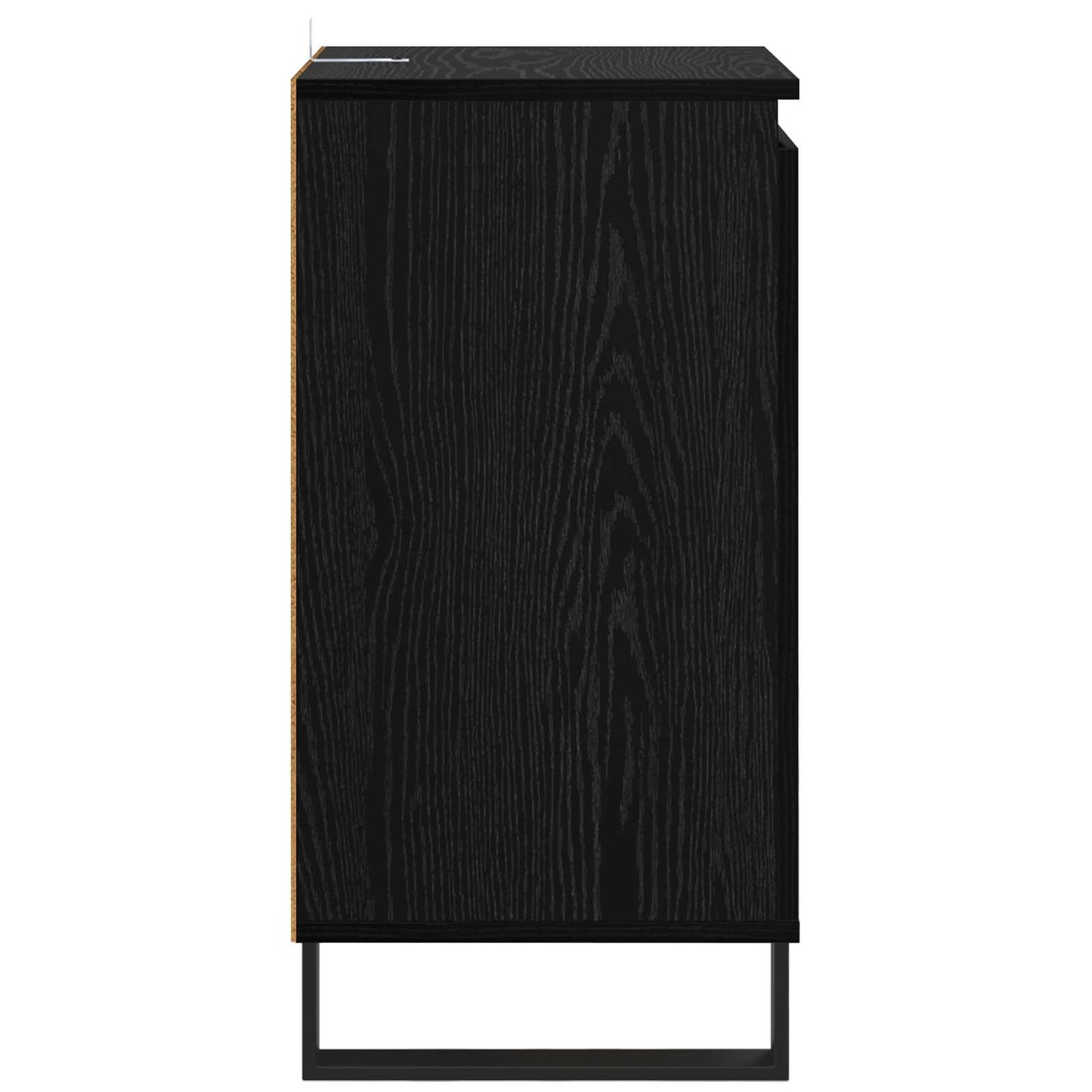 Sideboard Sort eg 40 x 35 x 70 cm Konstrueret træ