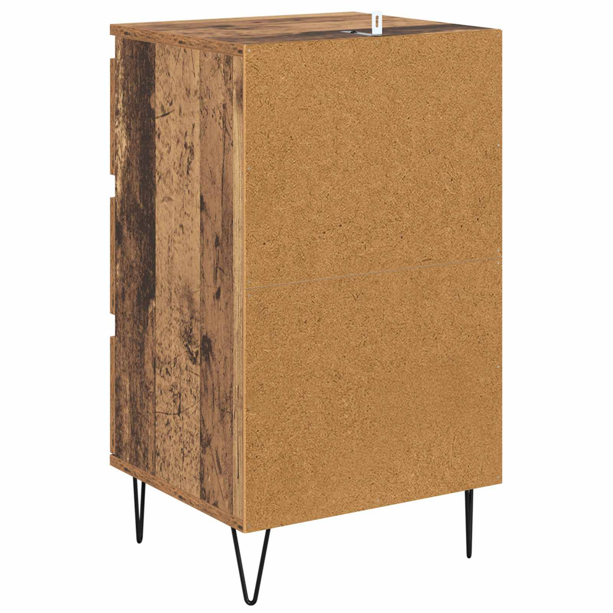 Sideboard Gammelt træ 40 x 35 x 70 cm Ingeniørt træ og jern