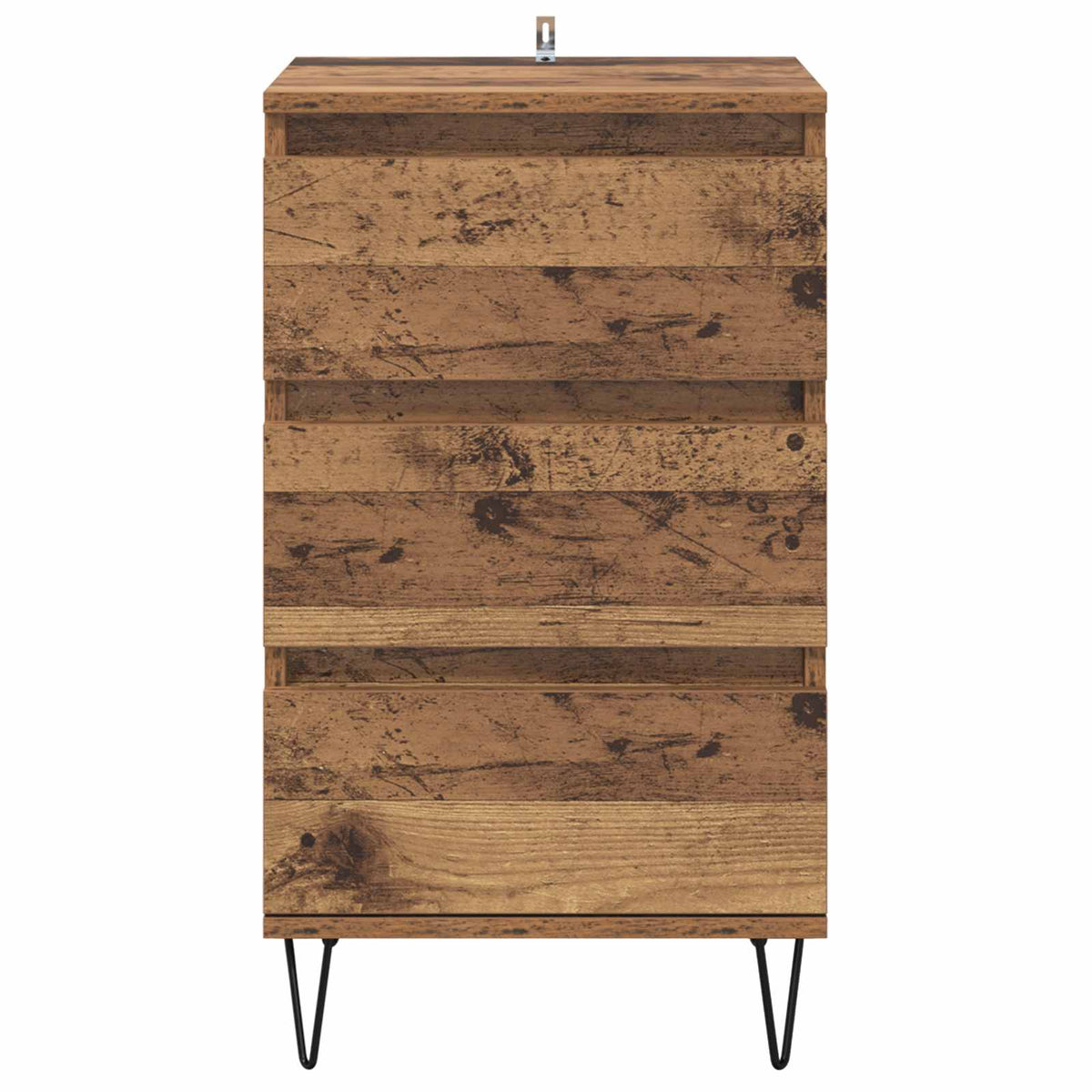 Sideboard Gammelt træ 40 x 35 x 70 cm Ingeniørt træ og jern