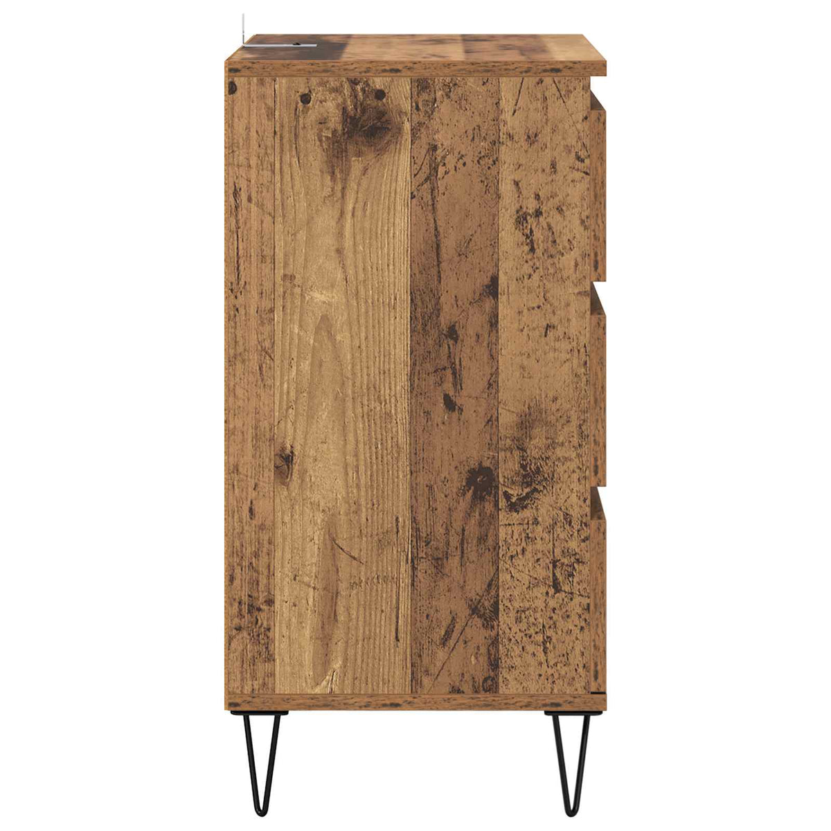 Sideboard Gammelt træ 40 x 35 x 70 cm Ingeniørt træ og jern