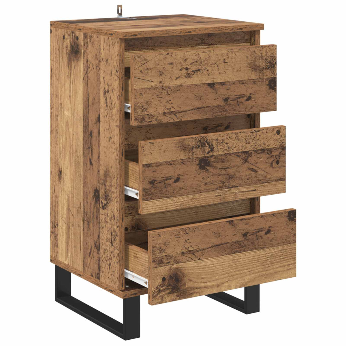 Sideboard Gammelt træ Konstrueret træ