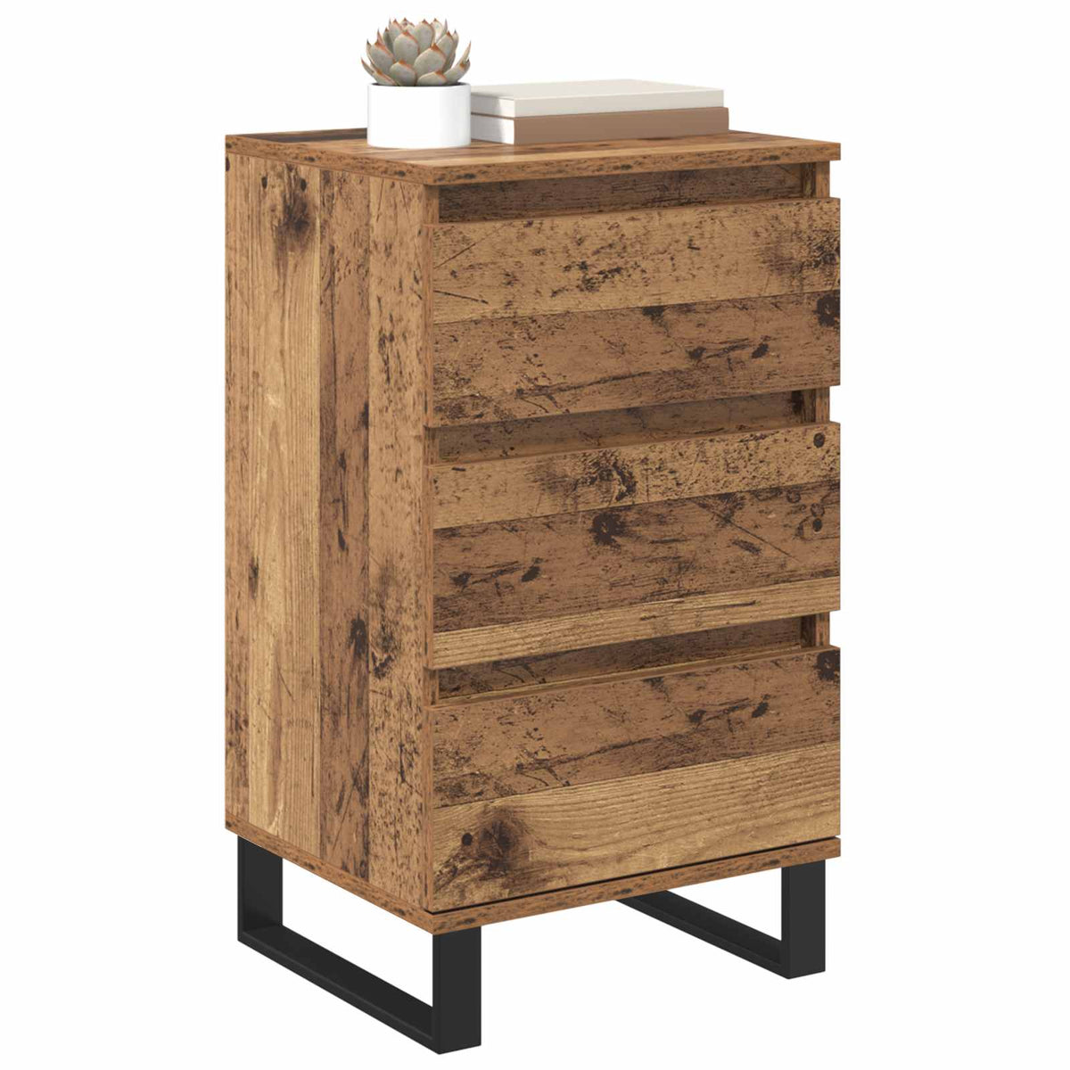 Sideboard Gammelt træ Konstrueret træ